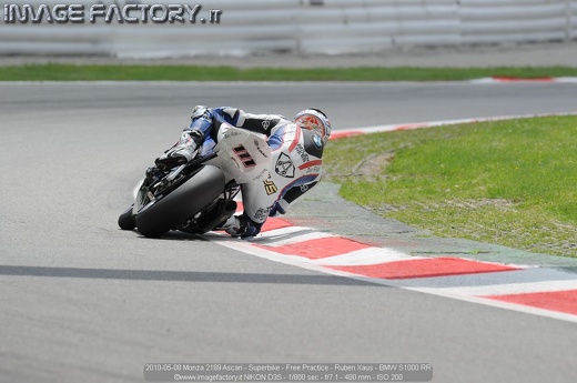 2010-05-08 Monza 2189 Ascari - Superbike - Free Practice - Ruben Xaus - BMW S1000 RR